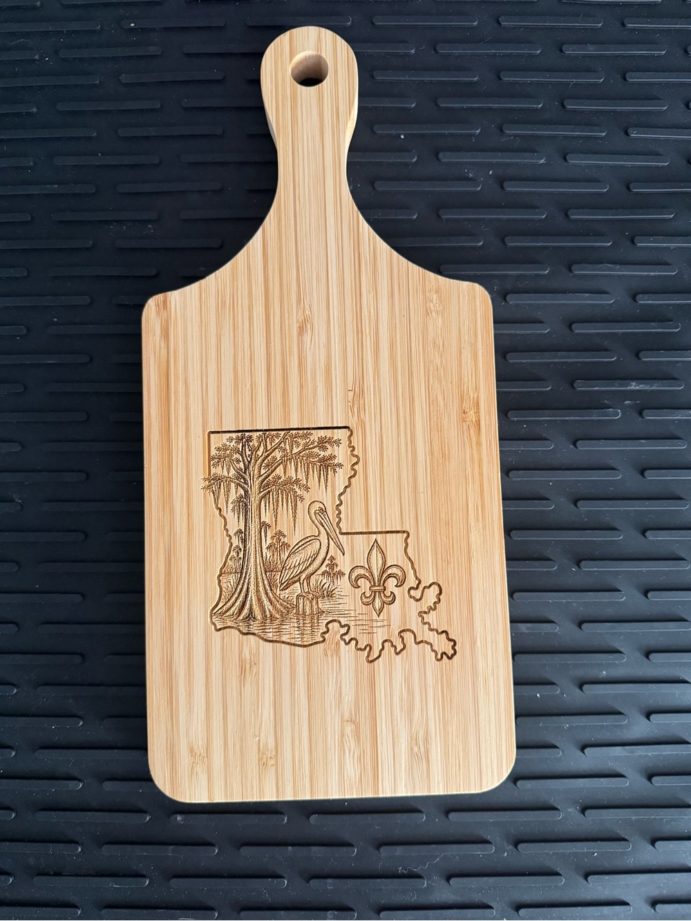 Louisiana Themed Cutting Board